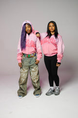 Sosa Brand ‘Twisted Aura’ Zip-Up Oversized Hoodie