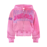 Sosa Brand ‘Twisted Aura’ Zip-Up Hoodie
