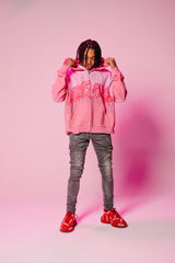 Sosa Brand ‘Twisted Aura’ Zip-Up Oversized Hoodie
