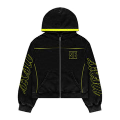 ‘Me Vs Me’ Zip-Up Hoodie (Mirror Match)