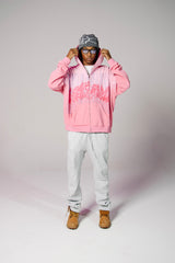 Sosa Brand ‘Twisted Aura’ Zip-Up Oversized Hoodie