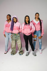 Sosa Brand ‘Twisted Aura’ Zip-Up Oversized Hoodie