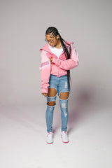 Sosa Brand ‘Twisted Aura’ Zip-Up Oversized Hoodie