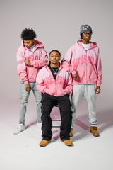 Sosa Brand ‘Twisted Aura’ Zip-Up Oversized Hoodie