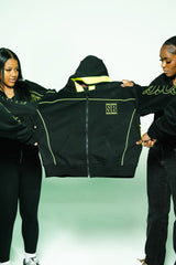 Sosa Brand ‘Me Vs Me’ Zip-Up Oversized Hoodie (Mirror Match)