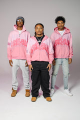 Sosa Brand ‘Twisted Aura’ Zip-Up Oversized Hoodie