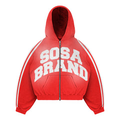 Sosa Brand Varsity Zip Hoodie