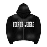 Sosa Brand ‘Fear The Jungle’ Zip-Up Hoodie