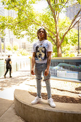 SOSA BRAND WOMENS 'SILENCE OF MIND' SHORT SLEEVE SHIRT