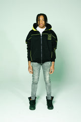 Sosa Brand ‘Me Vs Me’ Zip-Up Oversized Hoodie (Mirror Match)