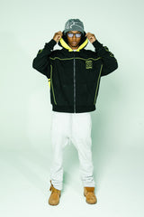 Sosa Brand ‘Me Vs Me’ Zip-Up Oversized Hoodie (Mirror Match)